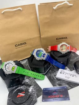 Cartier watch and Bracelet, GSHOCK full stone watch