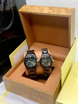 High Quality Luxury Emporio Armani couple set Watch