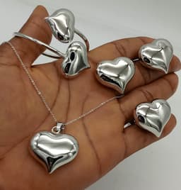 Quality 5 in. 1 set Necklace Bracelet Earings Pendant Ring