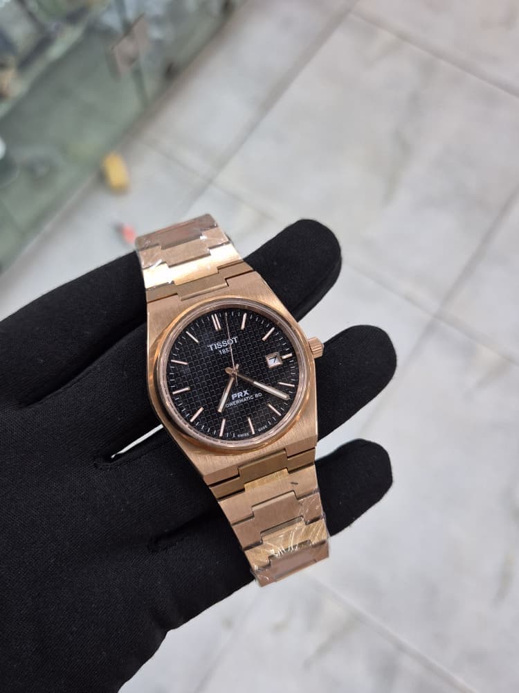 Automatic tissot chain watch. Luxury brand
